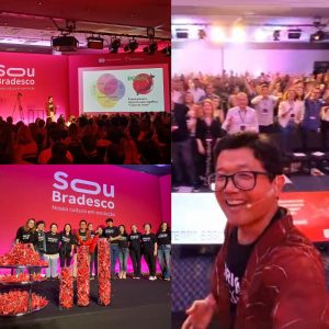 Read more about the article Aula de Origami para mais de 600 colaboradores do Bradesco