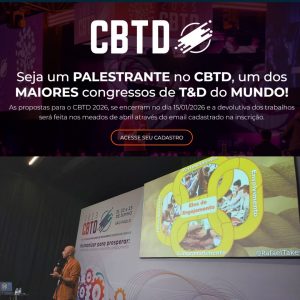 Read more about the article Seja <strong>PALESTRANTE</strong> no CBTD